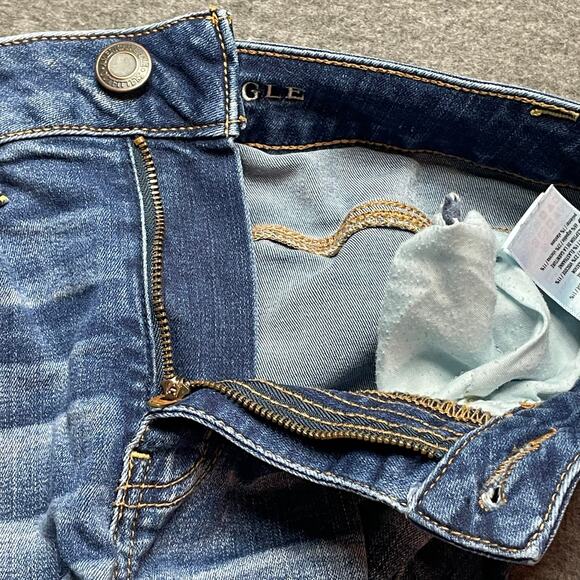 American Eagle Outfitters Super Super Stretch Hi Rise Jegging Size 2 Regular‎ - Picture 6 of 10